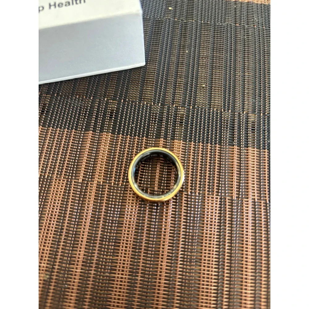 Generic Smart Health Tracker Ring Size 8 Rose Gold Heart Rate Sleep Monitor